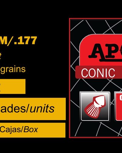 Pellets APOLO CONIC 4,5mm / 200 – πρόσθετη εικόνα 1