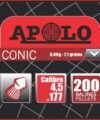 Pellets APOLO CONIC 4,5mm / 200