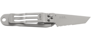 CRKT K.I.S.S. SILVER W/TRIPLE POINT SERRATIONS – πρόσθετη εικόνα 1