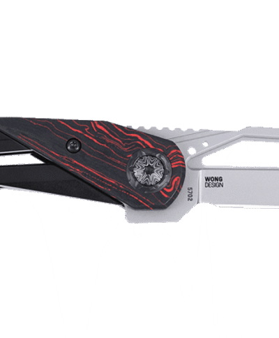 Σουγιάς CRKT Nucleus Red & Black – πρόσθετη εικόνα 1