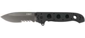 CRKT M21-14G BLACK G10 W/VEFF SERRATIONS