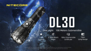 ΦΑΚΟΣ LED NITECORE DIVING LIGHT, DL30, 1100Lumens, IP68-100m – πρόσθετη εικόνα 1