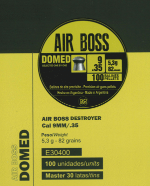Pellets APOLO AIR BOSS DOMED 9 mm / 100 – πρόσθετη εικόνα 1
