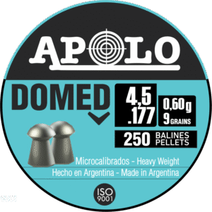 Pellets APOLO DOMED 4,5mm / 250