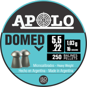 Pellets APOLO DOMED 5,5mm / 250