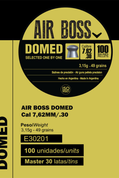Pellets APOLO AIR BOSS DOMED 7,62mm / 100 – πρόσθετη εικόνα 1