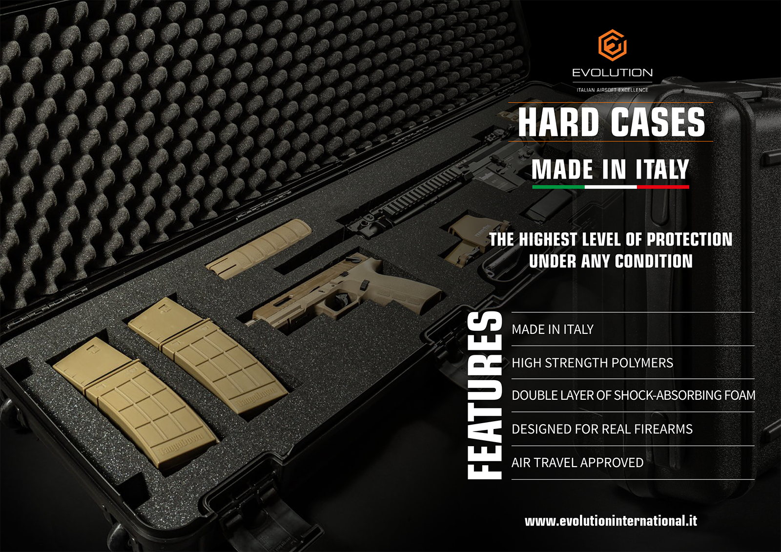 ΒΑΛΙΤΣΑ ΟΠΛΟΥ Evolution Rifle Hard Case (Internal Size – πρόσθετη εικόνα 4