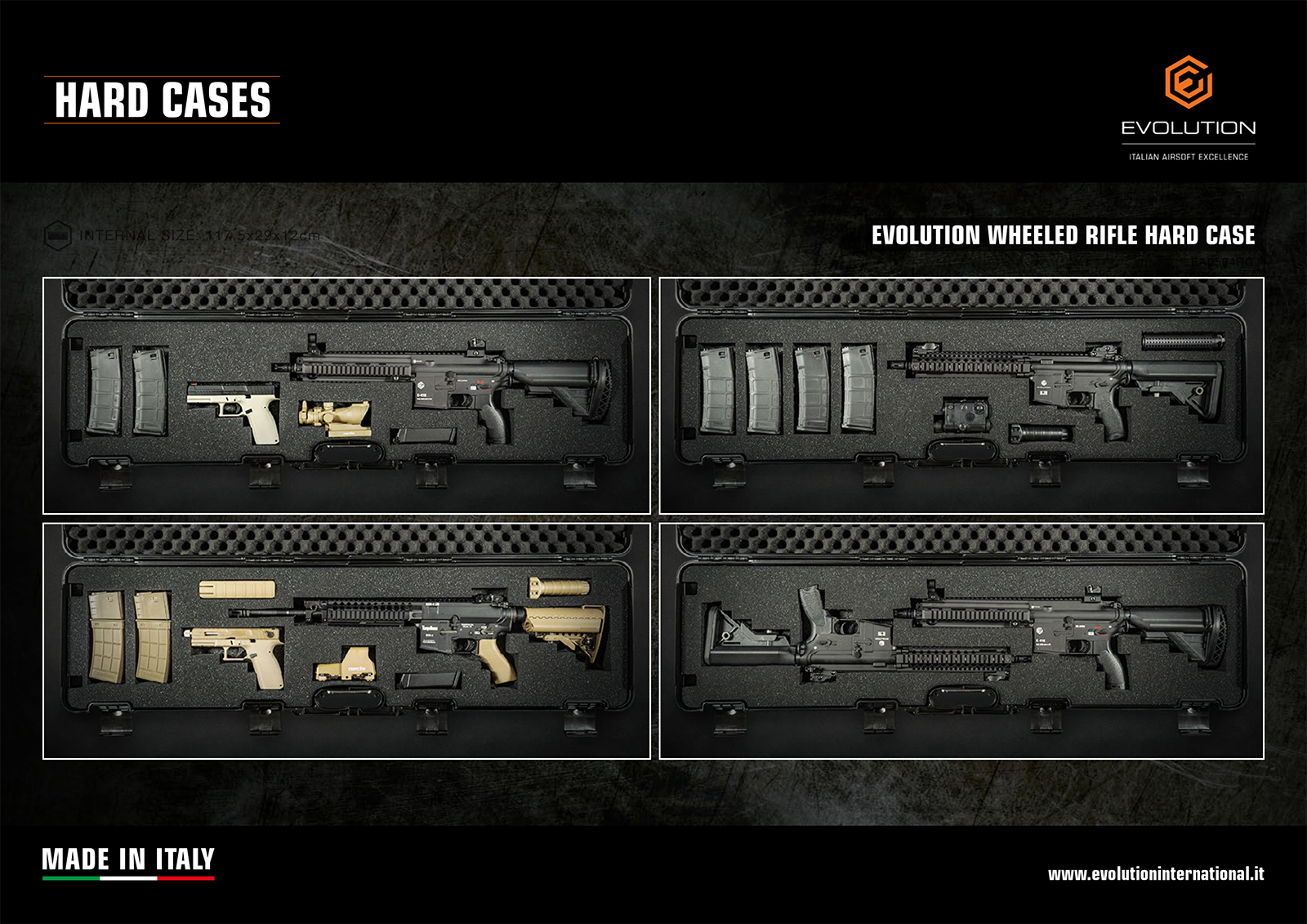 ΒΑΛΙΤΣΑ ΟΠΛΟΥ Evolution Rifle Hard Case (Internal Size – πρόσθετη εικόνα 13