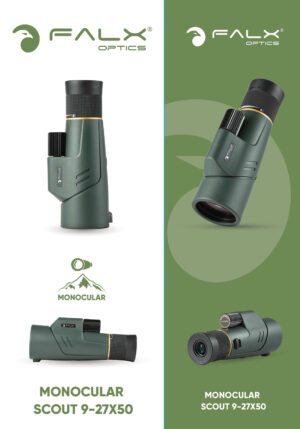 ΜΟΝΟΚΙΑΛΙ FALX Optics Scout 9-27x50 HD – πρόσθετη εικόνα 1