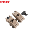 Σκοπευτικά Πτυσσόμενα Εμπρός & Πίσω, FMA, Back UP Sights(FBUS)