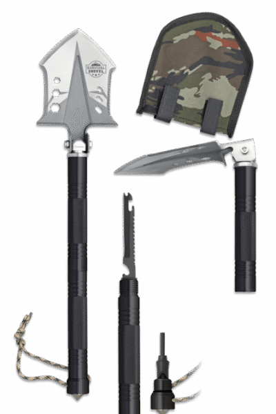 ΦΤΥΑΡΙ ΠΤΥΣΣΟΜΕΝΟ ALBAINOX, Survival shovel. 48 cm, 33100