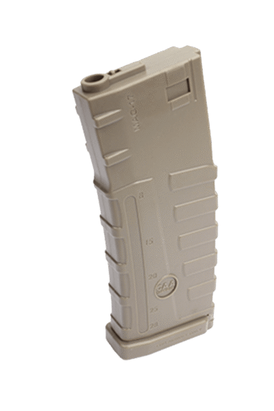 ΓΕΜΙΣΤΗΡΑ SOFT, AEG, M4, CAA 140rds, Dark Earth