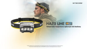 ΦΑΚΟΣ LED NITECORE HEADLAMP HA23 UHE, Black – πρόσθετη εικόνα 1
