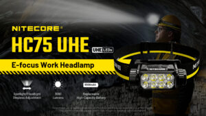 ΦΑΚΟΣ LED NITECORE HEADLAMP HC75 UHE, 3000 Lumens – πρόσθετη εικόνα 1