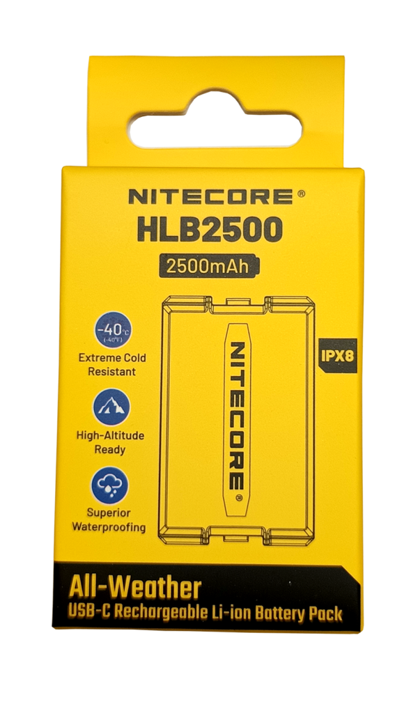 ΜΠΑΤΑΡΙΑ NITECORE HLB2500 για HA29 UHE, HA27 UHE (τιμή τεμαχίου)