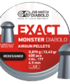 Pellets JSB EXACT 4.52mm / 400, Monster, (0,870g