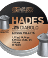Pellets JSB HADES cal.25 / 6.35mm (1,72g / 26,54gr) / 300pcs