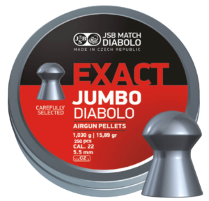 Pellets JSB EXACT Jumbo 5.50mm / 250, (1,03gr / 15.89g)