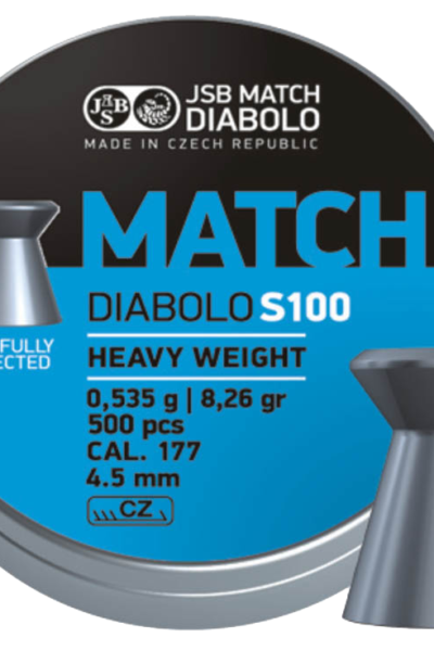 Pellets JSB MATCH DIABOLO BLUE 4.49mm / 500,S100 for Rifles