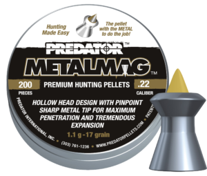 Pellets JSB MetalMag-PREDATOR 5,5mm (.22cal) / 200pcs