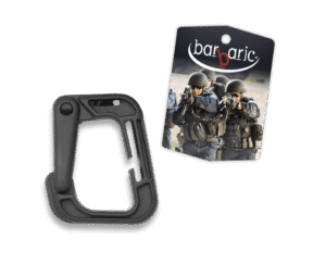 Κρίκος Carabiner Albainox συνθετικός Black