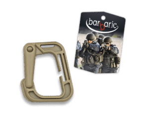 Κρίκος Carabiner Albainox συνθετικός Coyote