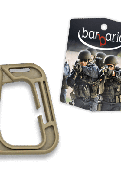 Κρίκος Carabiner Albainox συνθετικός Coyote