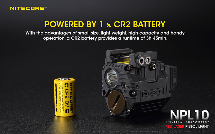 ΦΑΚΟΣ LED NITECORE NPL10, Set με μπαταρία CR2 – πρόσθετη εικόνα 8
