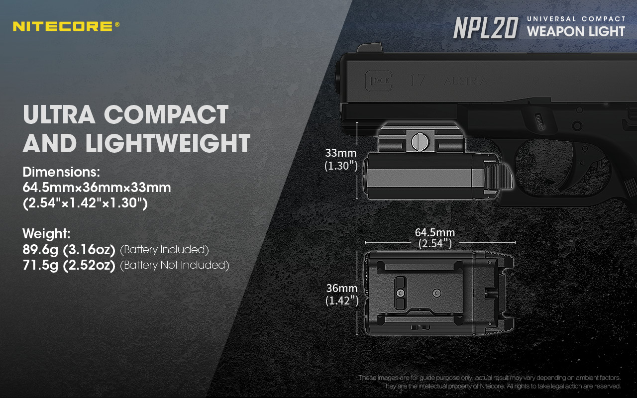 ΦΑΚΟΣ LED NITECORE NPL20, Set με μπαταρια CR123 – πρόσθετη εικόνα 7