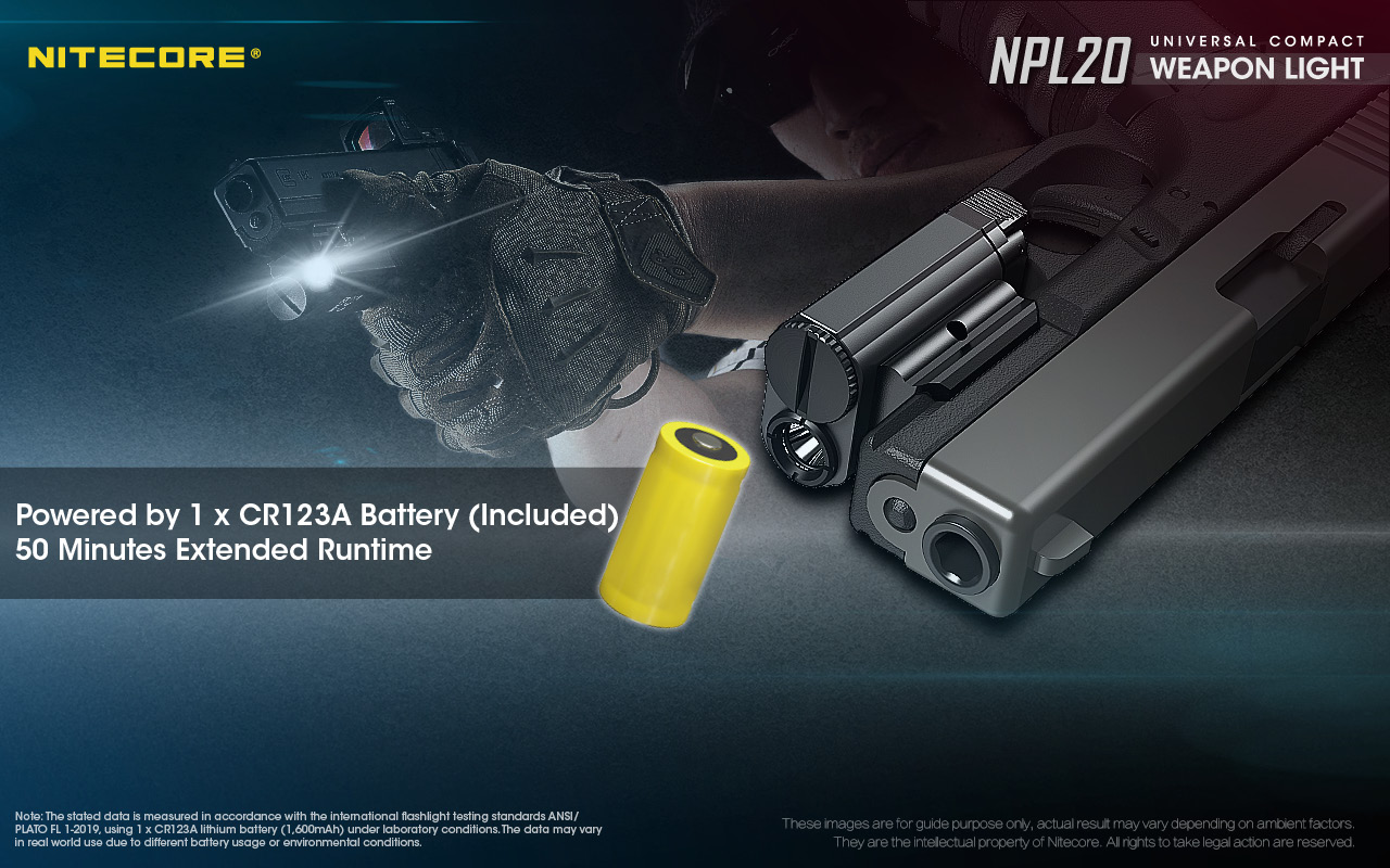 ΦΑΚΟΣ LED NITECORE NPL20, Set με μπαταρια CR123 – πρόσθετη εικόνα 9