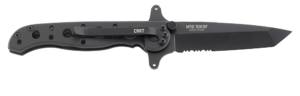 Σουγιάς CRKT M16-10KSF TANTO BLACK W/TRIPLE POINT SERRATIONS – πρόσθετη εικόνα 1