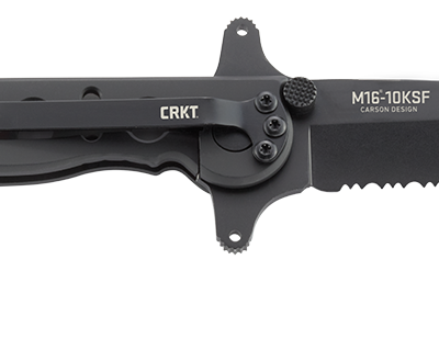 Σουγιάς CRKT M16-10KSF TANTO BLACK W/TRIPLE POINT SERRATIONS – πρόσθετη εικόνα 1