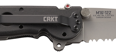 Σουγιάς CRKT M16-12Z TANTO W/TRIPLE POINT SERRATIONS – πρόσθετη εικόνα 1
