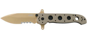 CRKT M21-14DSFG SPECIAL FORCES DROP POINT W/VEFF SERRATIONS