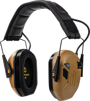 Ωτοασπίδες Ηλεκτρονικές EARMOR M300T-CB, Καφέ – πρόσθετη εικόνα 1
