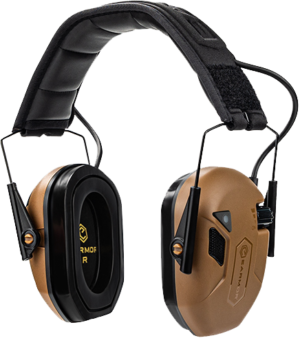 Ωτοασπίδες Ηλεκτρονικές EARMOR M300T-CB, Καφέ