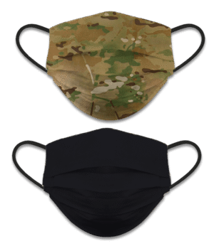 ΜΑΣΚΑ ΠΡΟΣΤΑΣΙΑΣ ΠΡΟΣΩΠΟΥ, Δύο Όψεων, Black-Camo