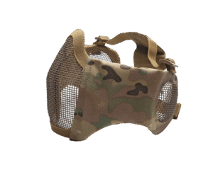 ΜΑΣΚΑ SOFT Mesh, Ear Protection, Metal, Lower Half, Multicam