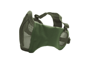 ΜΑΣΚΑ SOFT Mesh, Ear Protection, Metal, Lower Half, OD Green