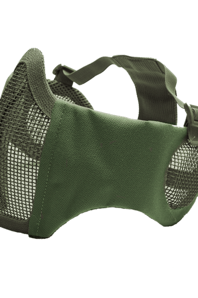 ΜΑΣΚΑ SOFT Mesh, Ear Protection, Metal, Lower Half, OD Green