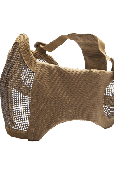 ΜΑΣΚΑ SOFT Mesh, Ear Protection, Metal, Lower Half, Tan