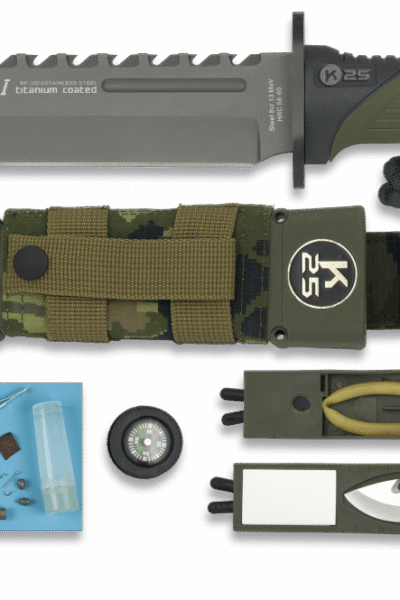 ΜΑΧΑΙΡΙ K25, Tactical Knife, THUNDER I - SERIE ENERGY, Πράσινο