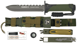 ΜΑΧΑΙΡΙ K25, Tactical Knife, THUNDER II, GREEN, ENERGY, 32134