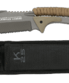 ΜΑΧΑΙΡΙ K25, Tactical Knife, Titanium Coated, Coyote Cord