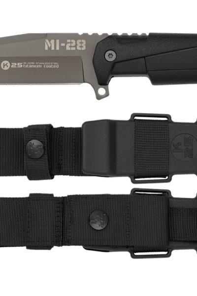 ΜΑΧΑΙΡΙ K25, Tactical Knife, Titanium Coated, MI-28 23.5cm, 32391