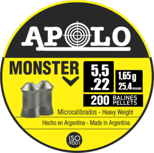 Pellets APOLO MONSTER 5,5mm / 200
