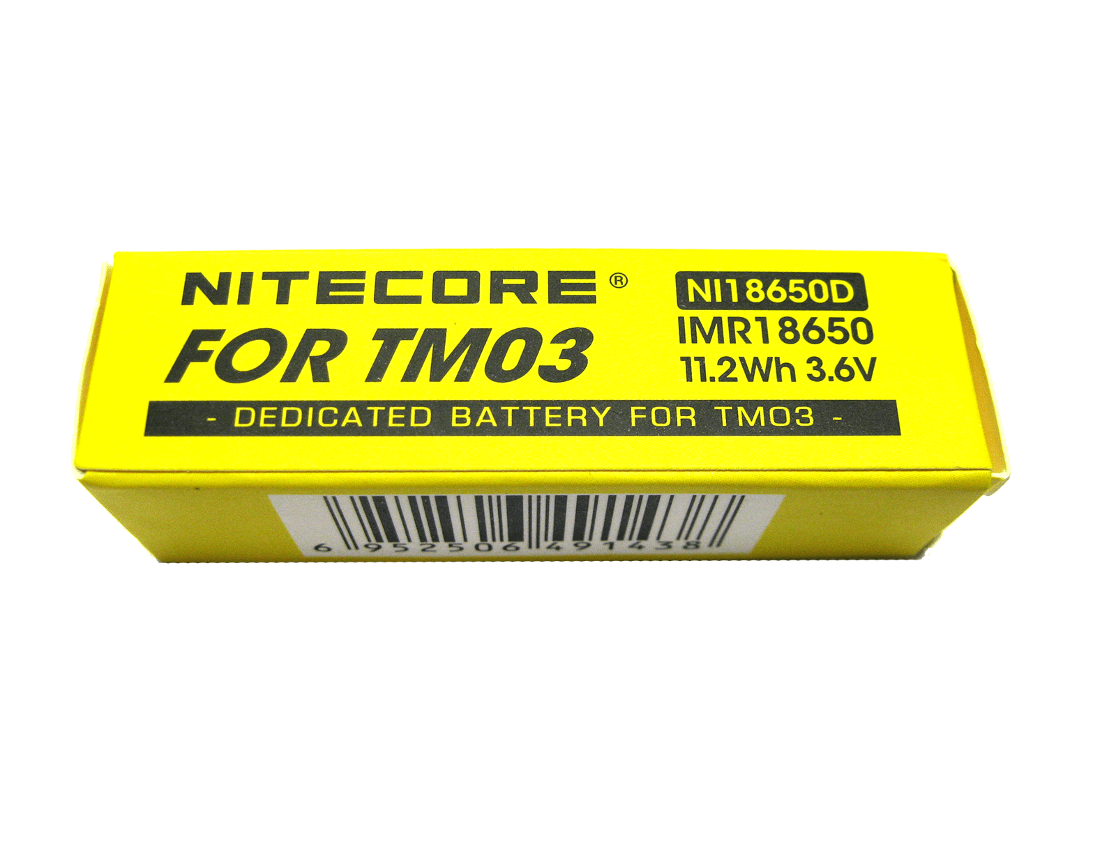 ΜΠΑΤΑΡΙΑ NITECORE NI18650D για TM03 (τιμή τεμαχίου) – πρόσθετη εικόνα 1