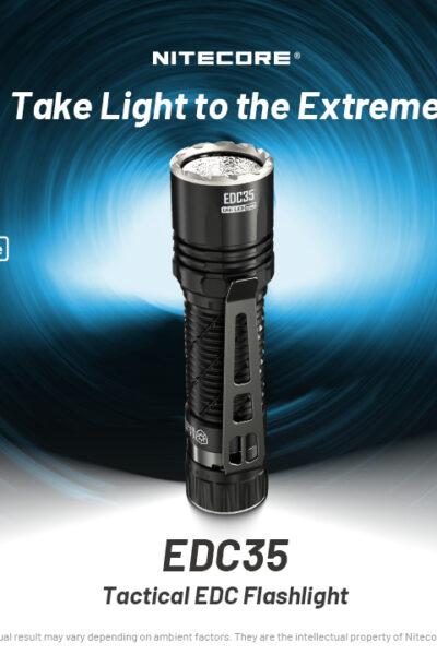 ΦΑΚΟΣ LED NITECORE EDC35, 5000Lumens, UHi LED – πρόσθετη εικόνα 1