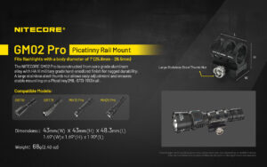 ΒΑΣΗ ΦΑΚΟΥ NITECORE GM02 PRO – πρόσθετη εικόνα 1
