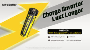 ΜΠΑΤΑΡΙΑ NITECORE Rechargable ΑΑ2400 1.5v Χ4 + Καλώδιο φόρτισης – πρόσθετη εικόνα 1